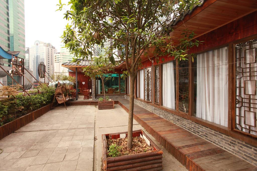 Zhengfu Caotang Decent Inn Chengdu Exterior foto
